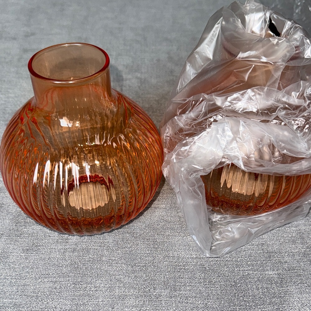 Room Essentials Fall Glass Vase Set - Picture 2 of 3